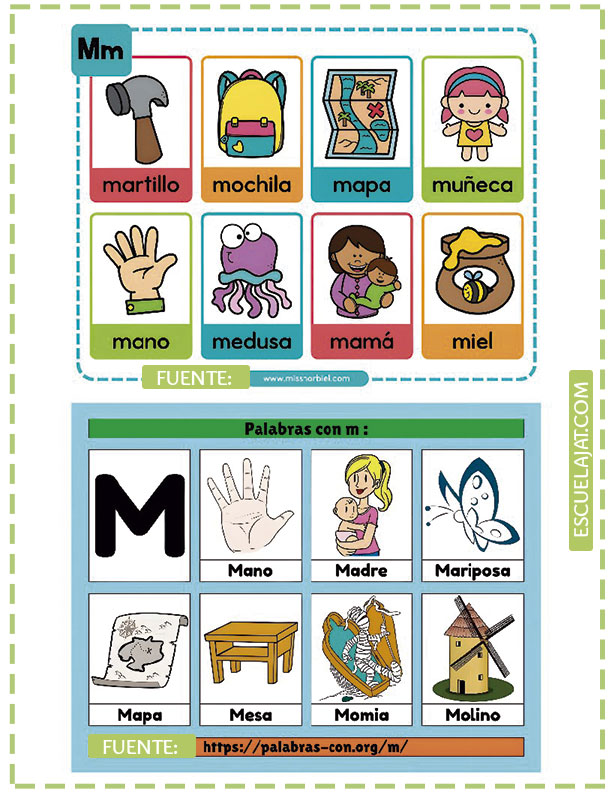 Palabras mágicas: cómo enseñar a los niños palabras con M en el preescolar