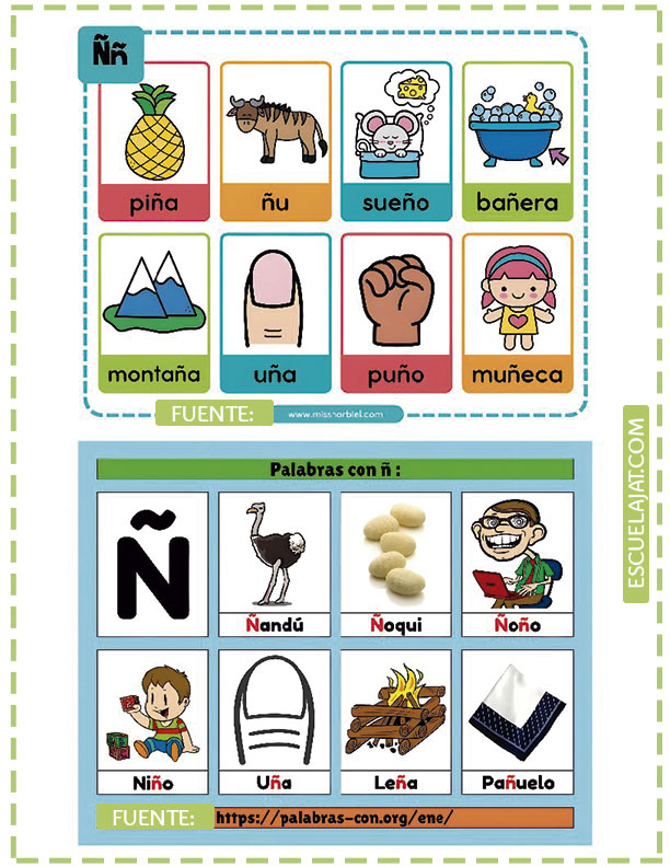 Aprender palabras con ñ para preescolar: una guía divertida